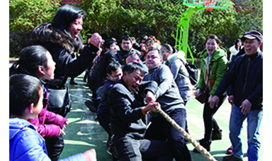 虹潤(rùn)公司舉行新年迎春活動(dòng)