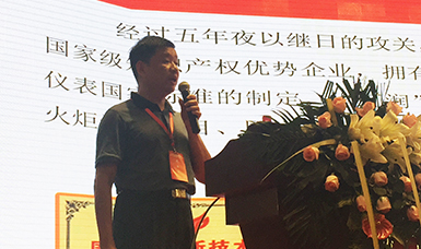 虹潤公司董事長林善平出席2017年儀器儀表產(chǎn)業(yè)發(fā)展峰會并作專題報(bào)告